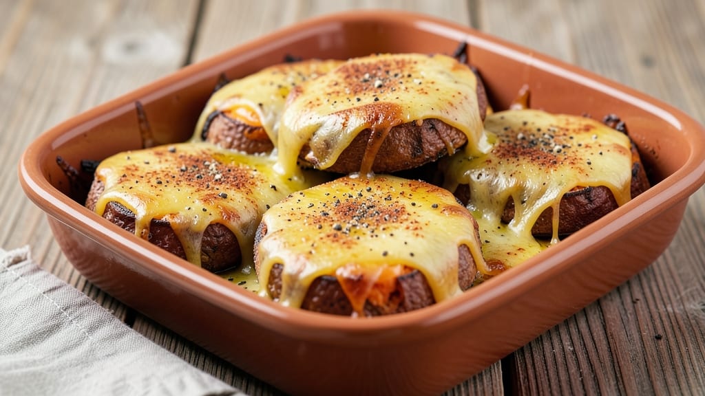 Sweet Potato Yum Yums Recipe: Caramelized Crunch Meets Spiced Cheese Bliss