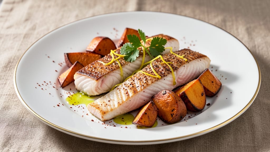 Whitefish and Sweet Potato Recipe: Crispy Roasted Edges and Silky Centers
