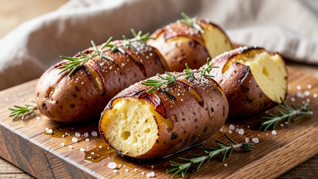 Baked Whole Red Potato Recipe: Fluffy Interiors and Caramelized Edges