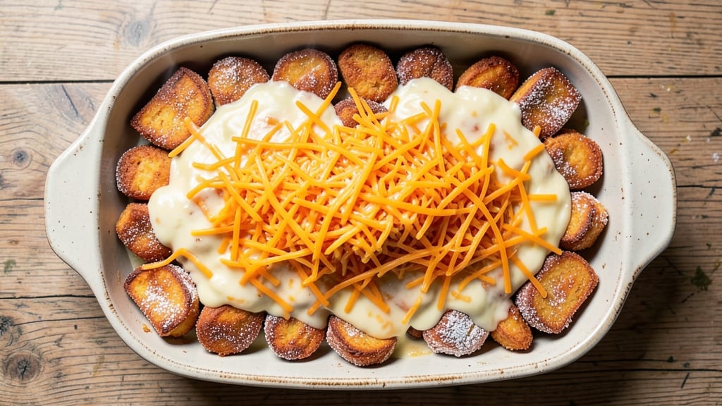Sweet Potato Tots Casserole Recipe: Crispy Crowns and Spiced Filling Magic