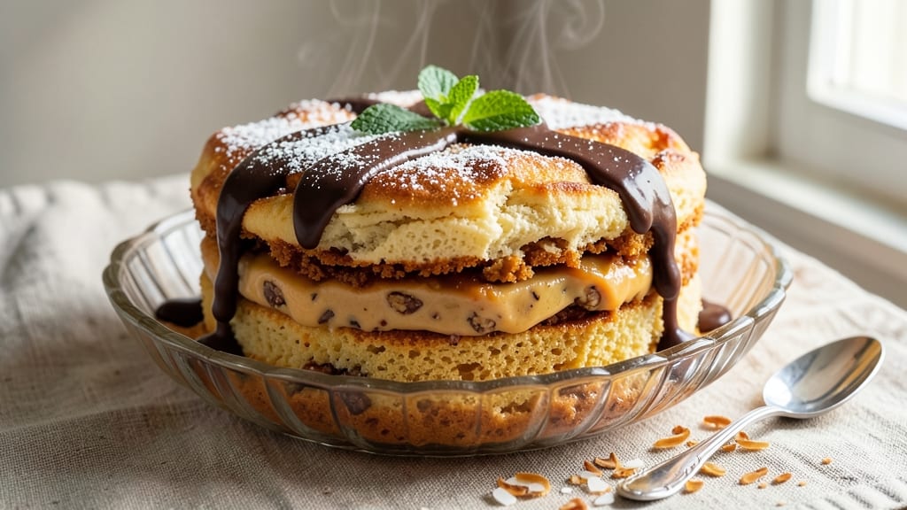 Sweet Potato Pudding Cake Recipe: Spiced Custard Crunch With Celery Crown Magic