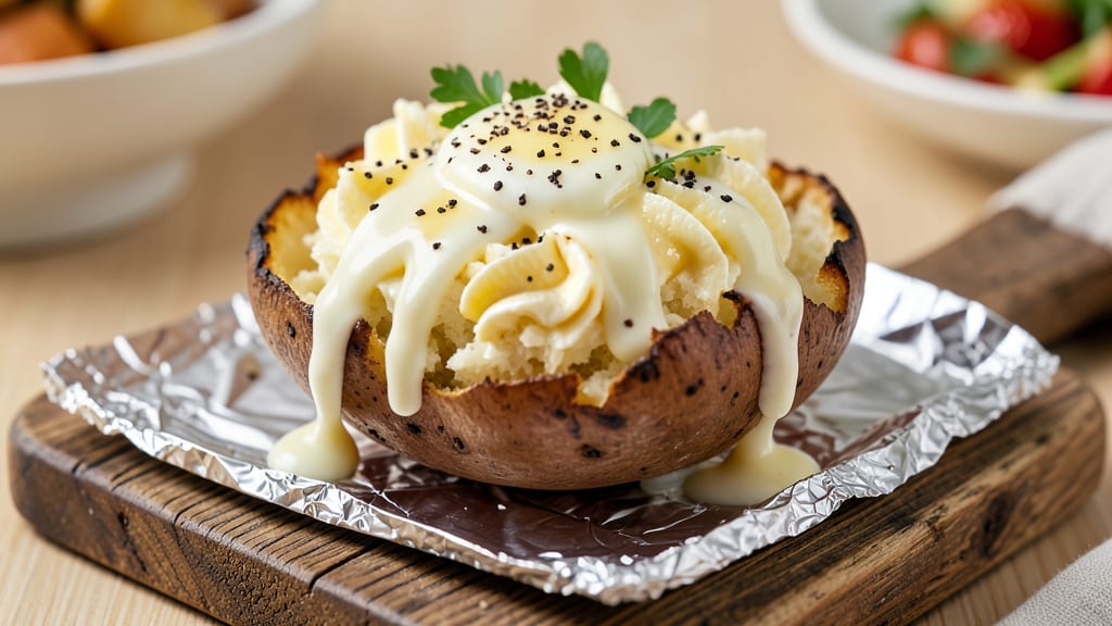 Baked Potato Recipe Tin Foil: Crispy Skin, Fluffy Interiors in 45 Minutes