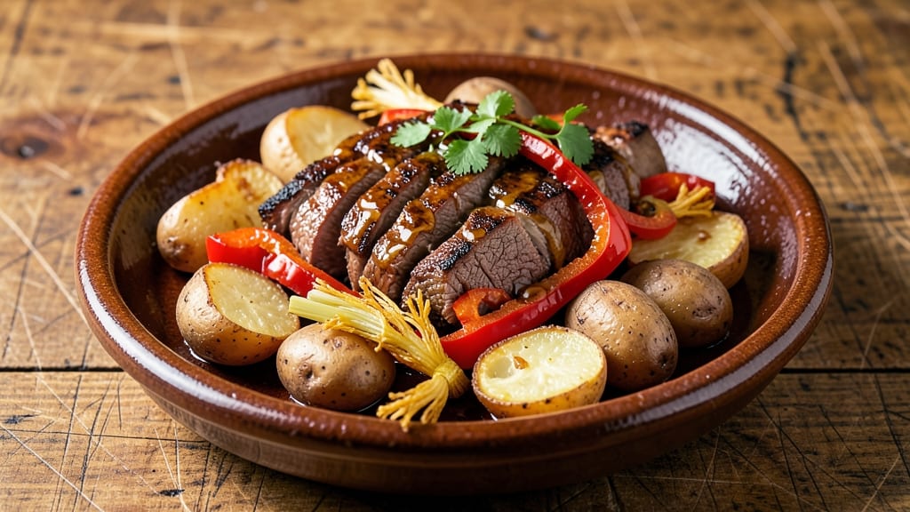 Beef Giniling with Potato Recipe: Savory Stew With Crispy Celery Crown Magic