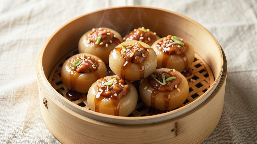 Sweet Potato Tang Yuan Recipe: Chewy Rice Balls with Brown Sugar Filling