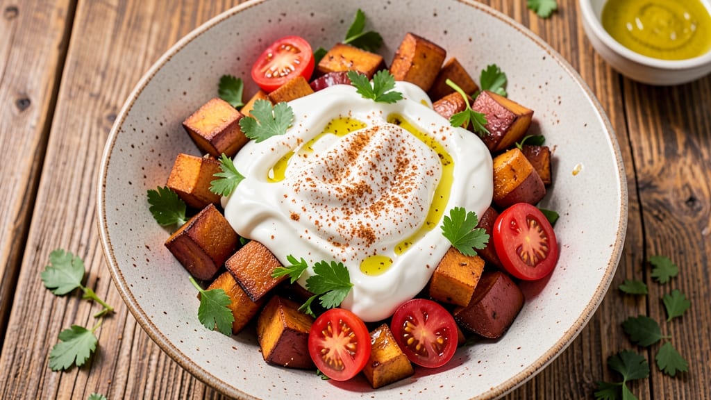 Sweet Potato Salad Recipe with Greek Yogurt: Creamy Spiced Twist Without the Mayo