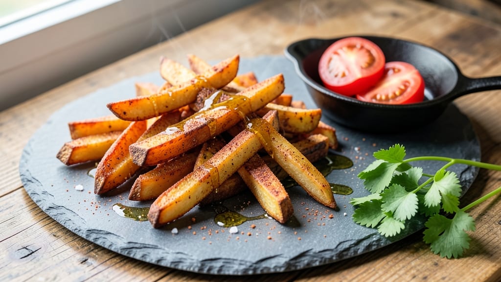 Baked Sweet Potato Fries Recipe Healthy: Air-Crisped Without the Oil Guilt