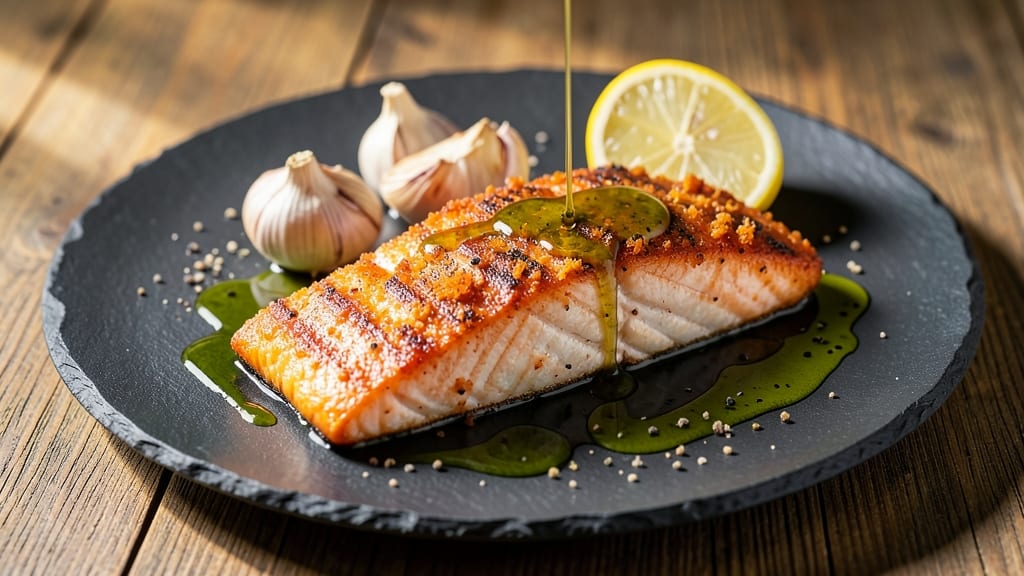 Sweet Potato Crusted Salmon Recipe: Crunchy Roasted Topping for Flaky Fish