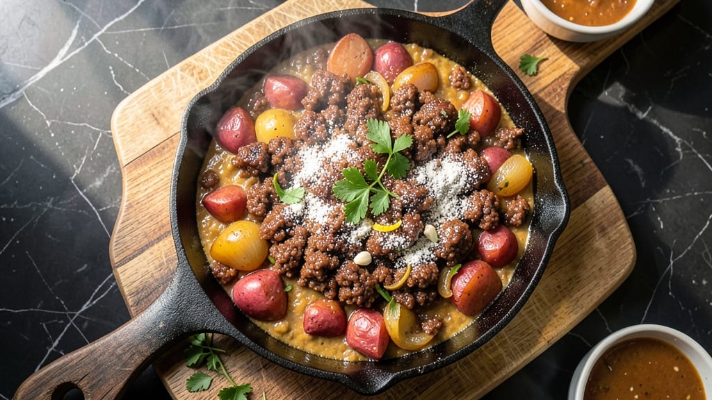 Amish Beef and Potato Casserole Recipe: One-Pan Homestyle Richness With Savory Gravy