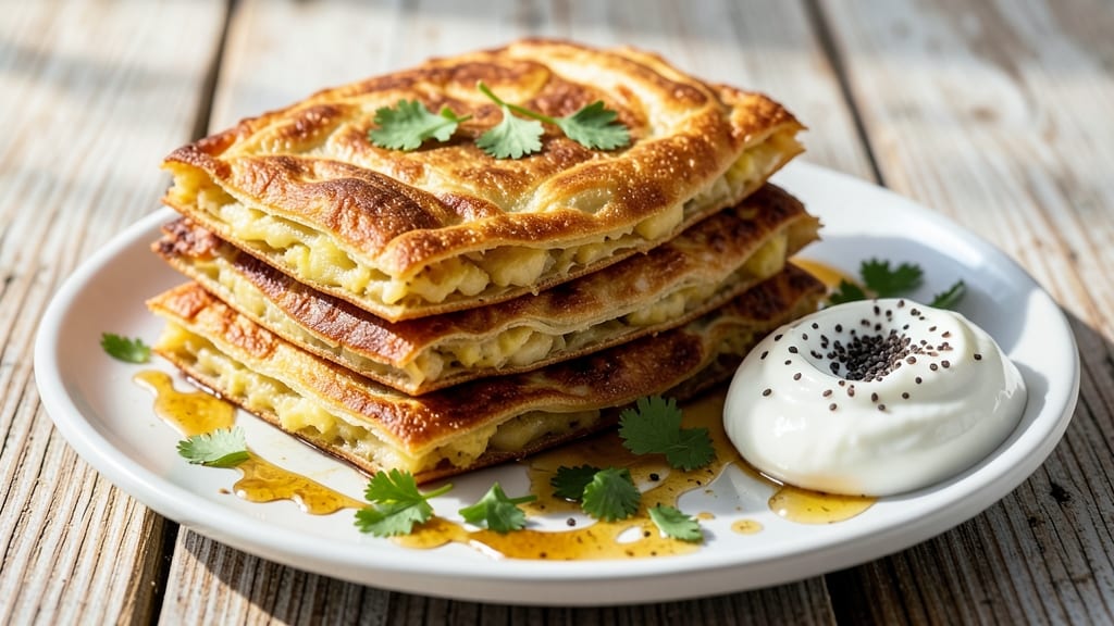 Aloo Paratha Potato Recipe: Flaky Layers With Spiced Potato Stuffing