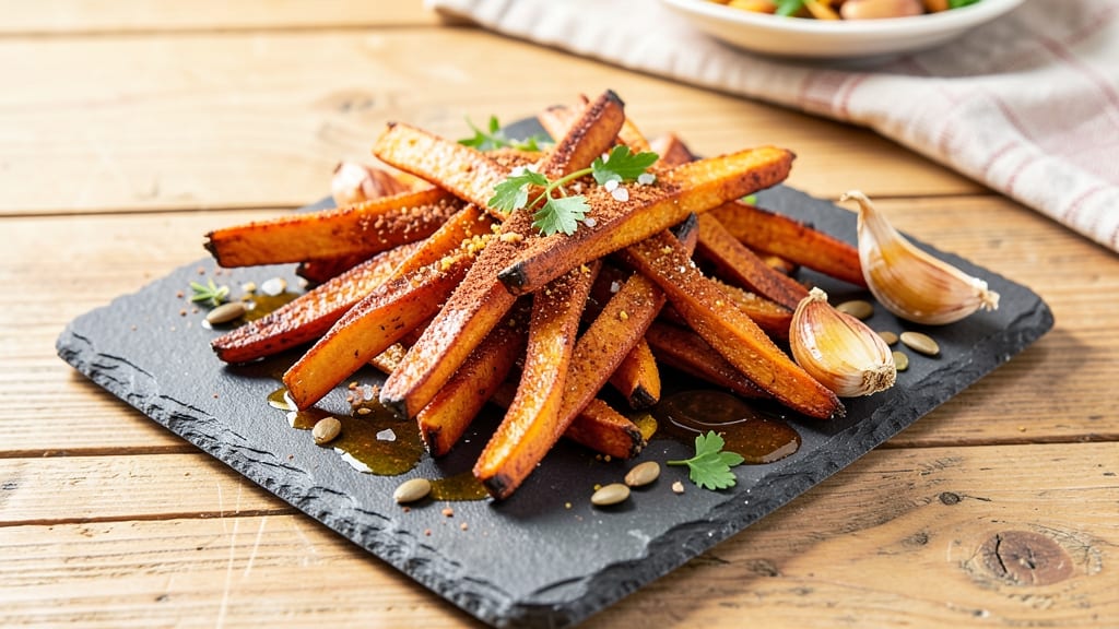 Sweet Potato Spears Recipe: Caramelized Crunch With Smoky Paprika Kick