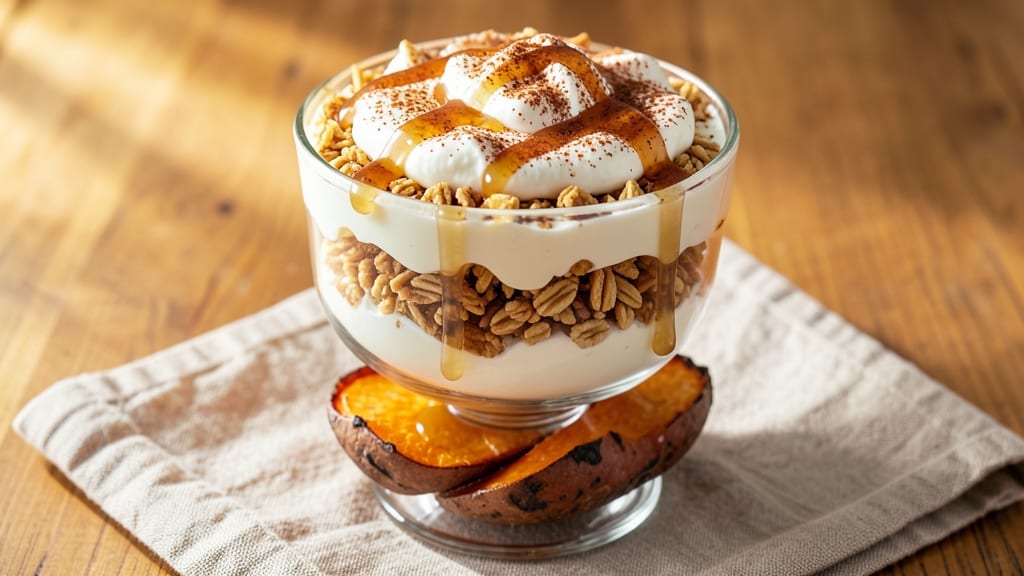Sweet Potato Parfait Recipe: Layered Warm Spice and Creamy Bliss