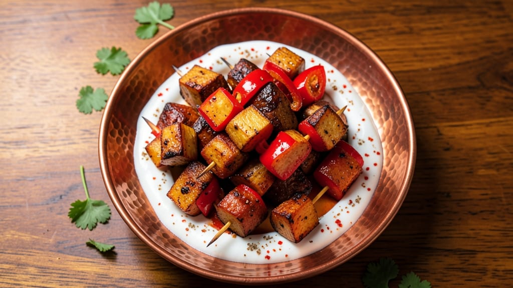 Sweet Potato Kebabs Recipe Indian: Smoky Cumin and Turmeric Skewers With Charred Sweetness
