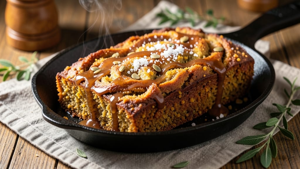 Vegan Sweet Potato Cornbread Recipe: Moist Crumb and Cinnamon Warmth