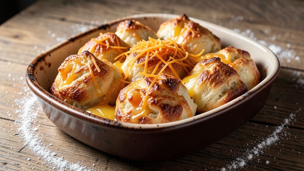 Bavarian Inn Potato Cheese Puffs Recipe: Celery Crown Crisp Over Creamy Cheese Bliss