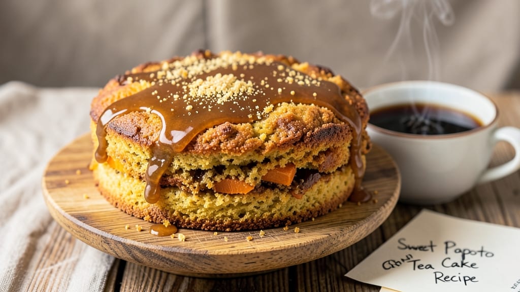 Sweet Potato Tea Cake Recipe: Warm Spice and Buttery Crunch in One Bite