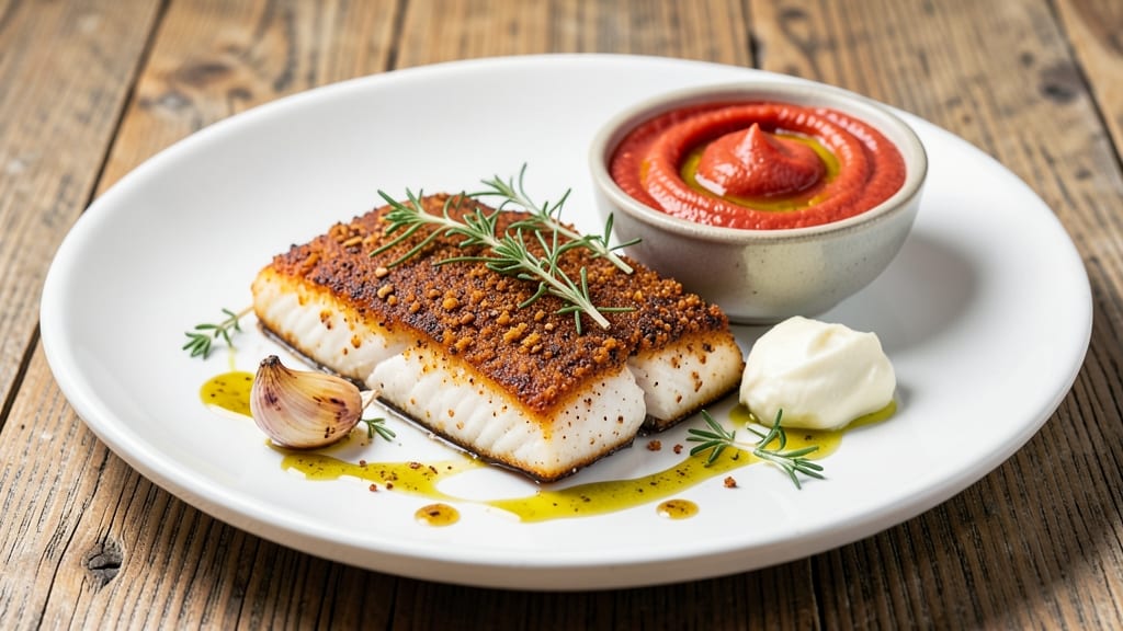 Sweet Potato Crusted Fish Recipe: Crunchy Roast Crown Over Silky White Fish