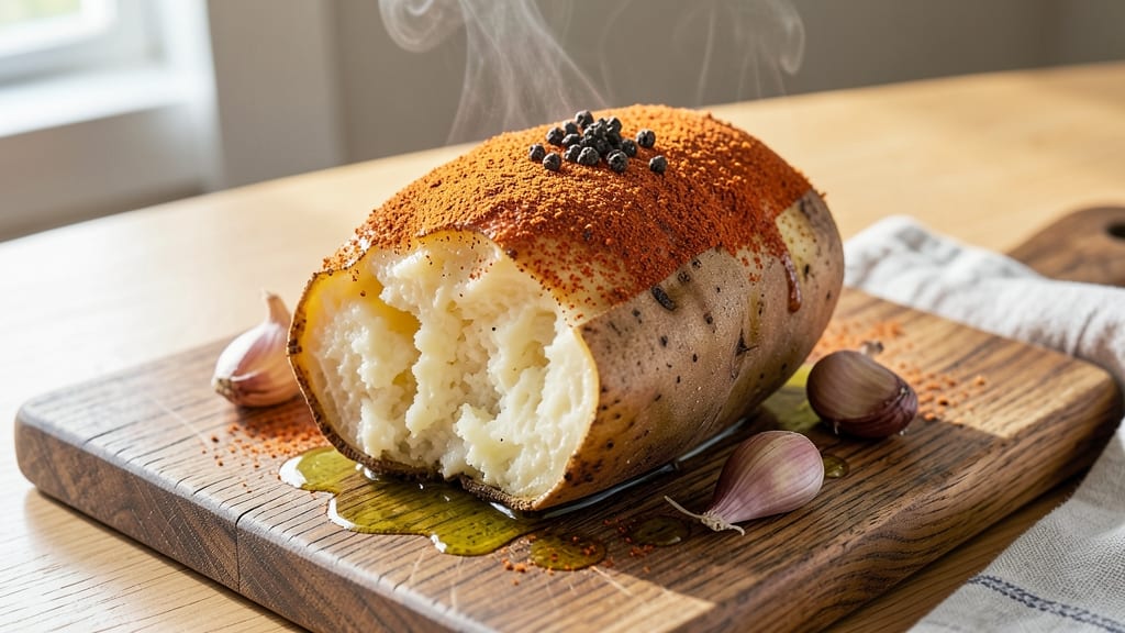 Baked Potato Recipe NYT: Smoky Paprika and Garlic Roast With Crispy Skin
