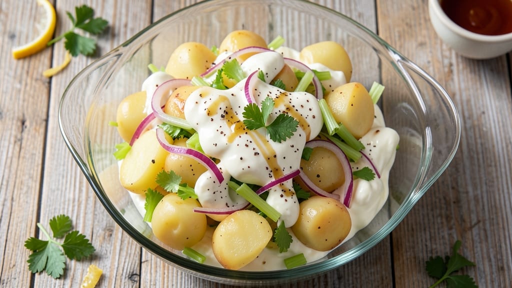 Add Potato Salad Recipe: Vinegar-Kissed Crunch Meets Creamy Southern Bliss