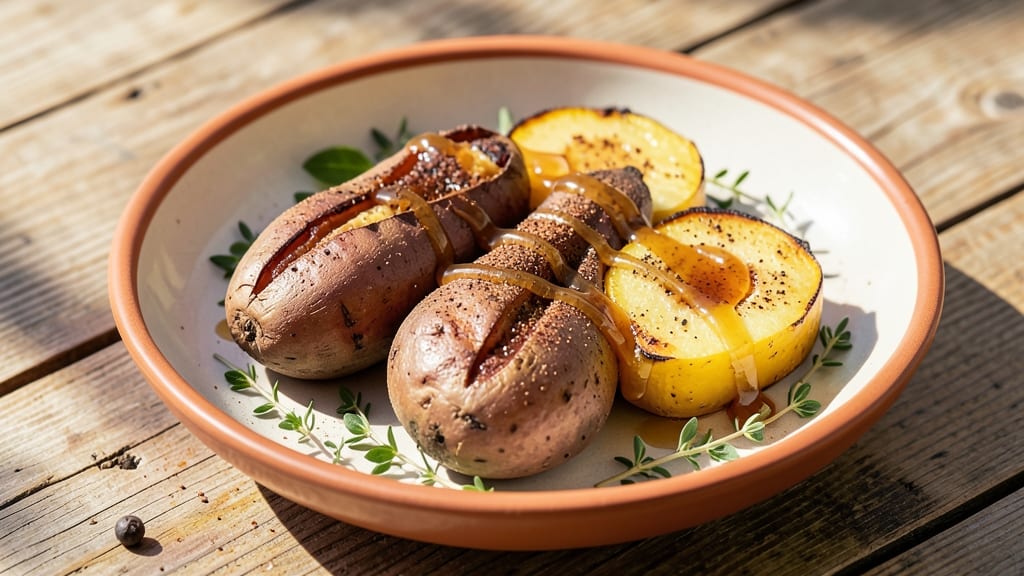 Sweet Potato Summer Squash Recipe: Roasted Spice Harmony With Caramelized Edges