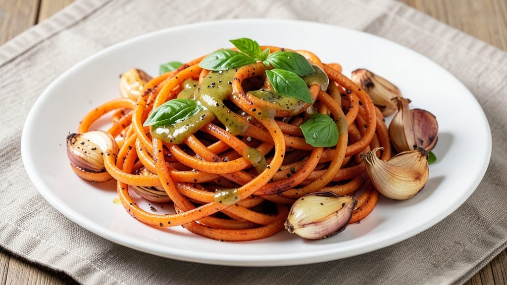 Sweet Potato Pasta Noodles Recipe: Roasted Sweetness Meets Silky Al Dente