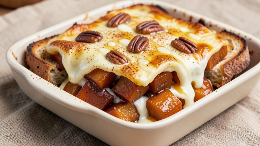 Sweet Potato Strata Recipe: Herb-Infused Egg Custard With Caramelized Sweetness