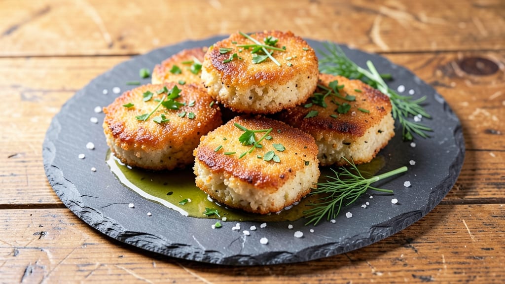 Vegan Potato Fritters Recipe: Crispy-Golden Bites With Herby Twist