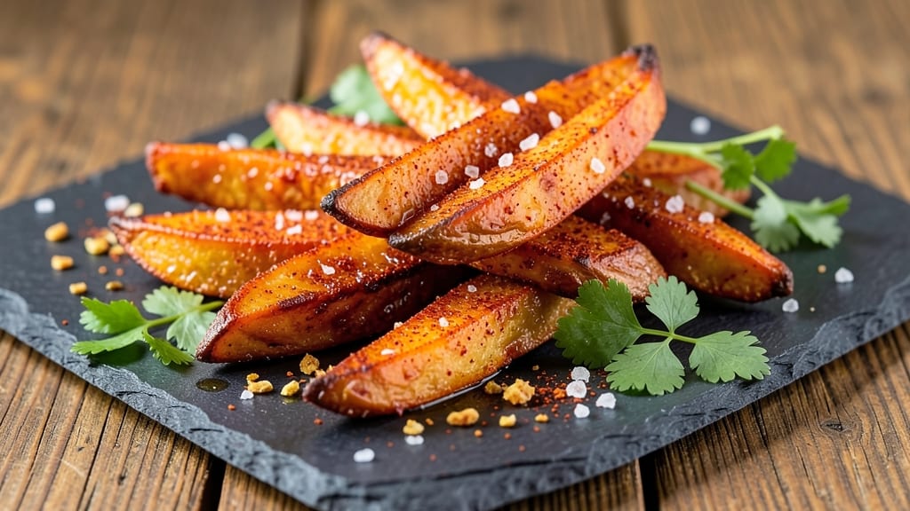 Spicy Sweet Potato Wedges Recipe: Crispy-Spiced Bites With Caramelized Edges