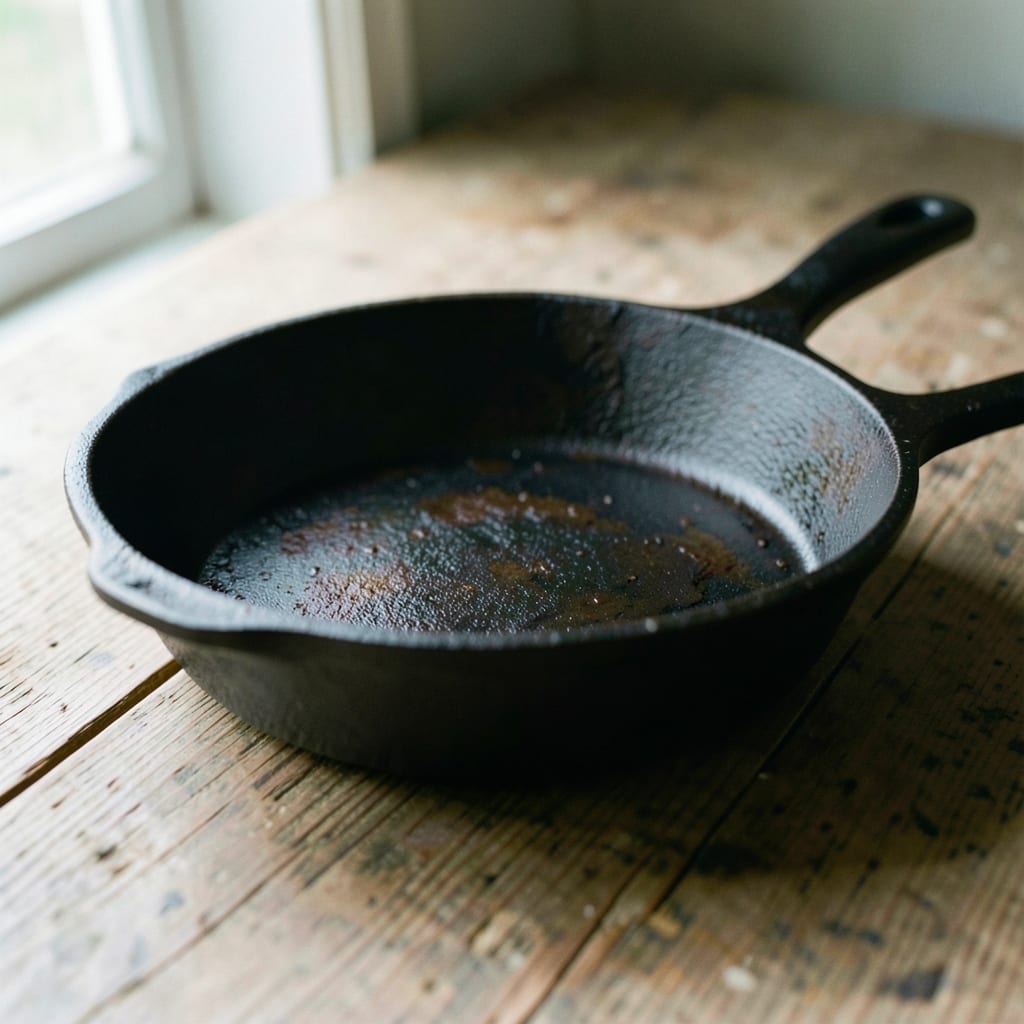 The cast iron skillet