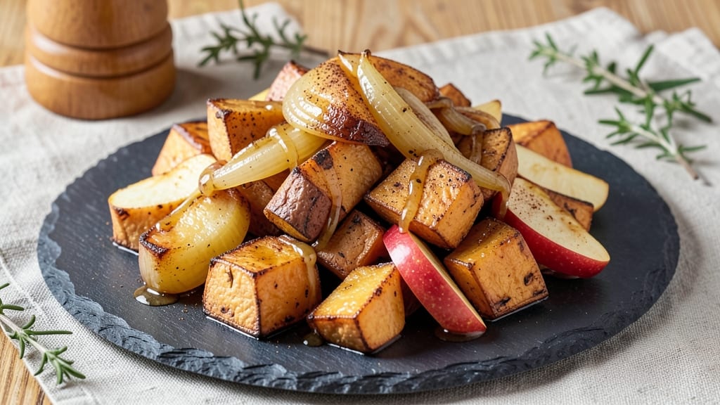 Sweet Potato Apple and Onion Recipe: Caramelized Trio With Warm Spice Harmony