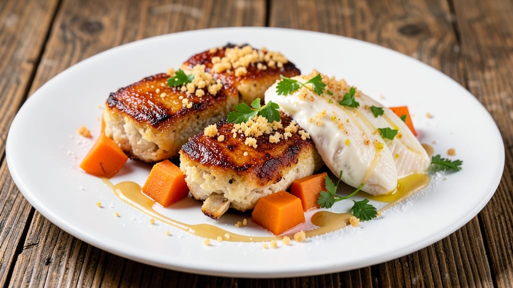 Sweet Potato Fish Cakes Recipe: Spiced Roast Crunch Over Fluffy White Fish Bliss