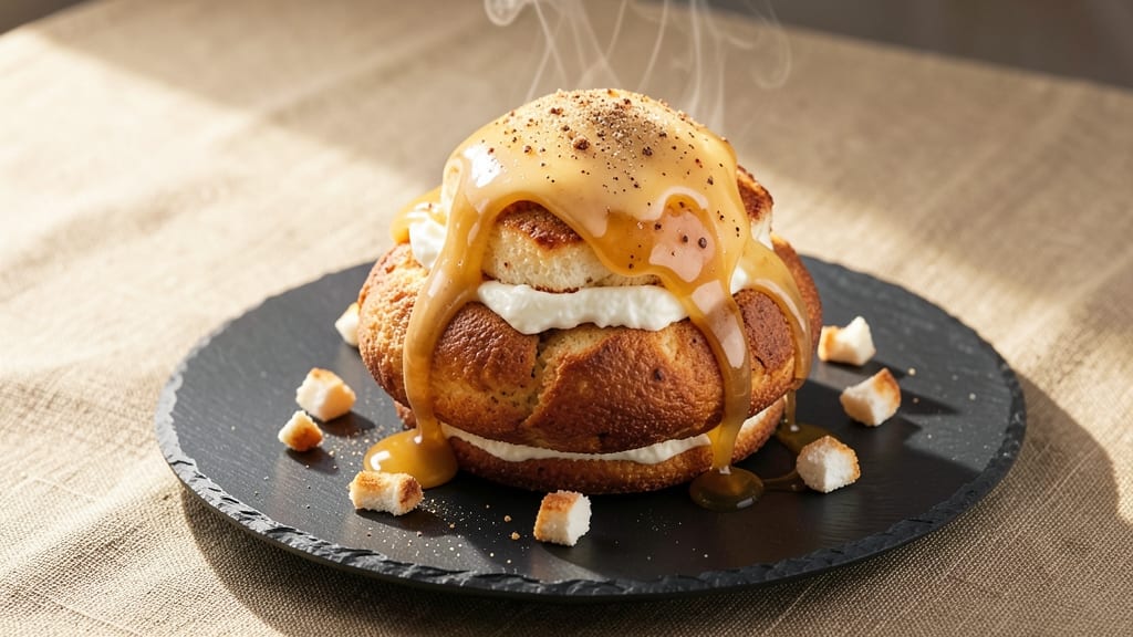 Sweet Potato Puffs Recipe With Marshmallows: Crispy Celery Crown Over Gooey Marshmallow Bliss