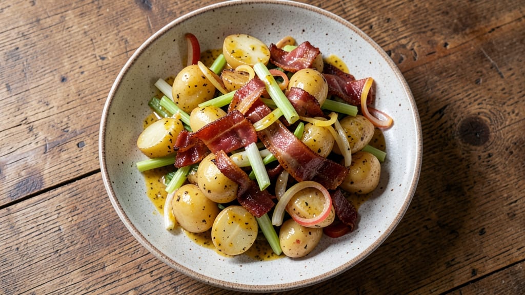 Authentic Bavarian Potato Salad Recipe: Smoky Mustard and Celery Crunch Magic