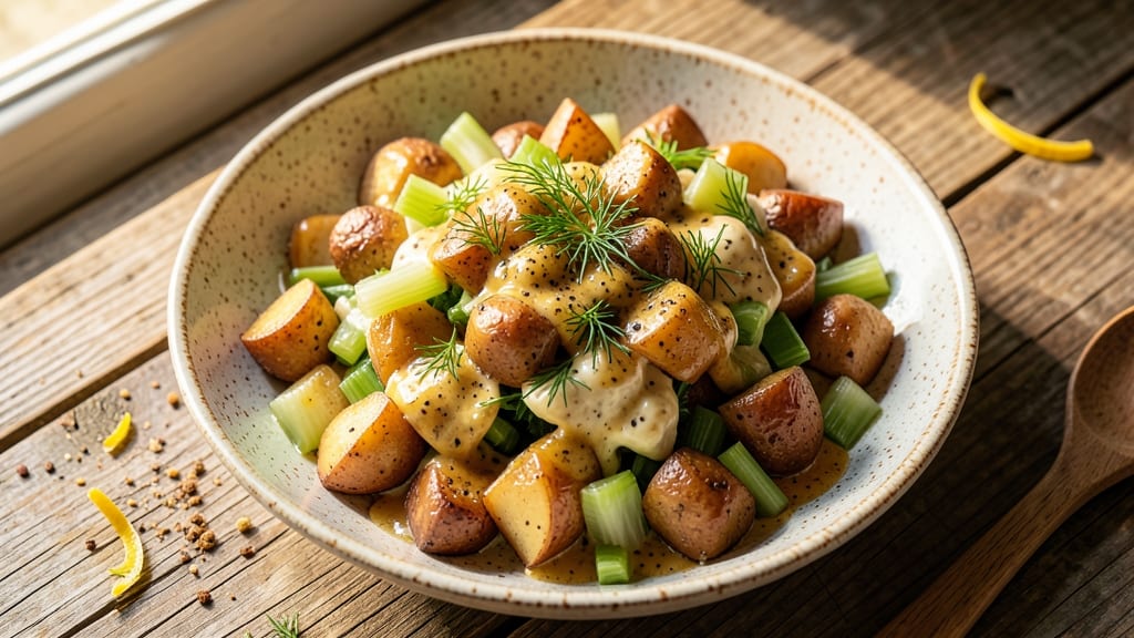 Amish Potato Salad Recipe Cook's Country: Celery Crown Crunch Over Creamy Mustard Bliss