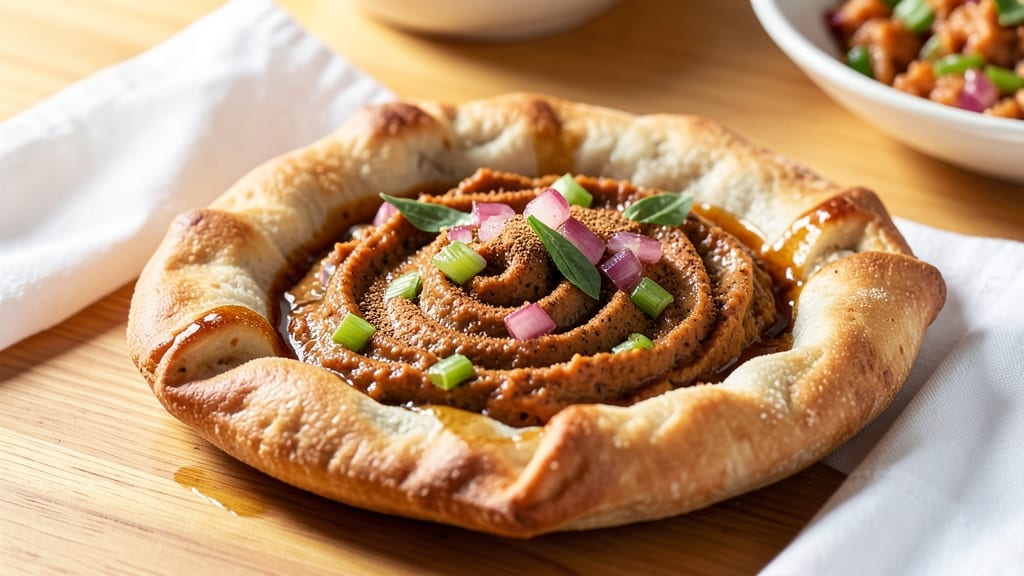 Sweet Potato Empanada Filling Recipe: Spiced Rum-Infused Sweetness With Crispy Celery Crown