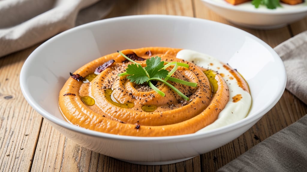 Sweet Potato Cream Recipe: Nutmeg-Kissed Crisp Over Velvety Filling