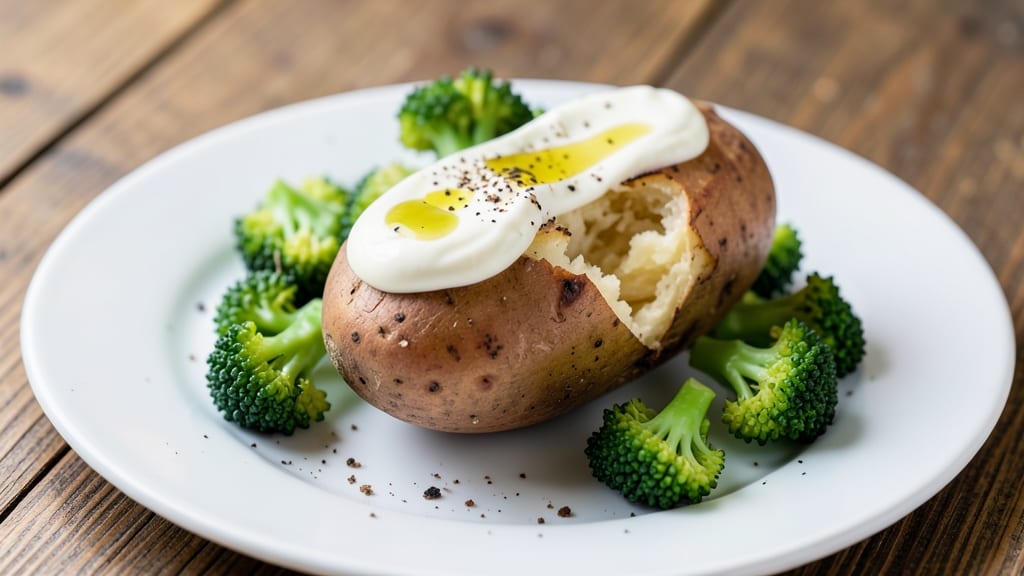 Baked Potato Recipe for Weight Loss: Low-Calorie Crispy Skin, Fluffy Interiors