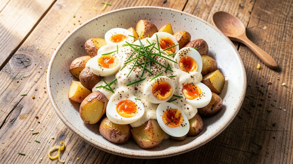 Best UK Potato Salad Recipe: Vinegar-Kissed Crunch and Herby Mayonnaise Magic