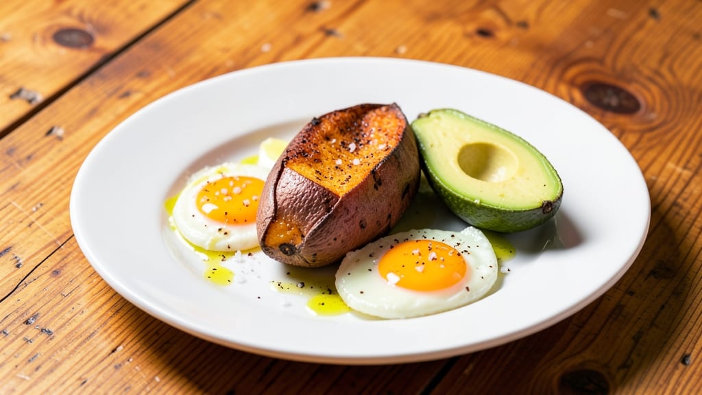 Sweet Potato Egg and Avocado Recipe: Roasted Sweetness Meets Protein-Packed Freshness