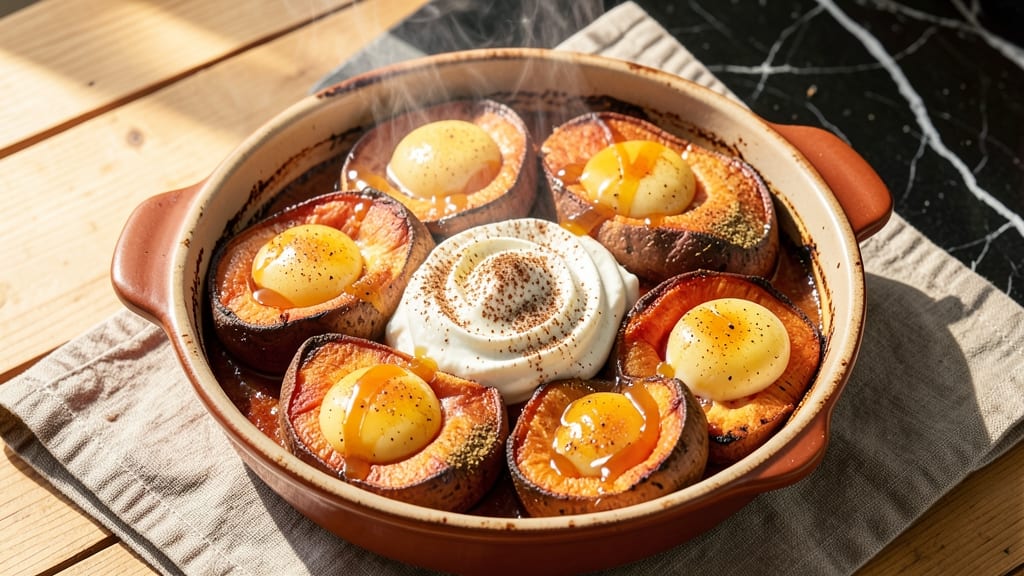 4 Rivers Sweet Potato Casserole Recipe: Celery Crown Magic With Nutmeg-Infused Cream Cheese