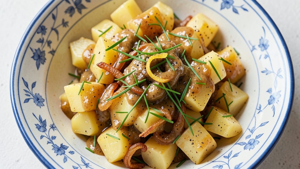 Authentic Cold German Potato Salad Recipe: Vinegar-Kissed Crunch With Mustard Magic