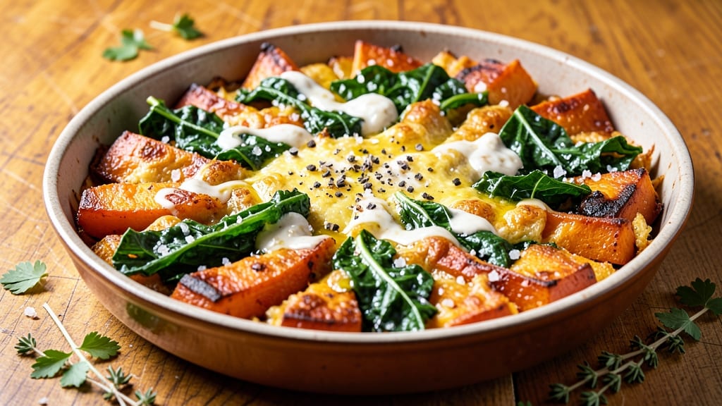 Sweet Potato Kale Frittata Recipe: Earthy Greens and Roasted Sweetness in One Dish