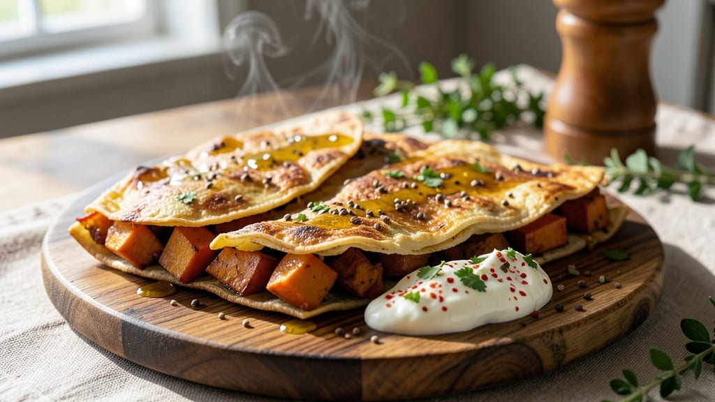 Sweet Potato Stuffed Paratha Recipe: Pillowy Layers With Nutty Spice Filling