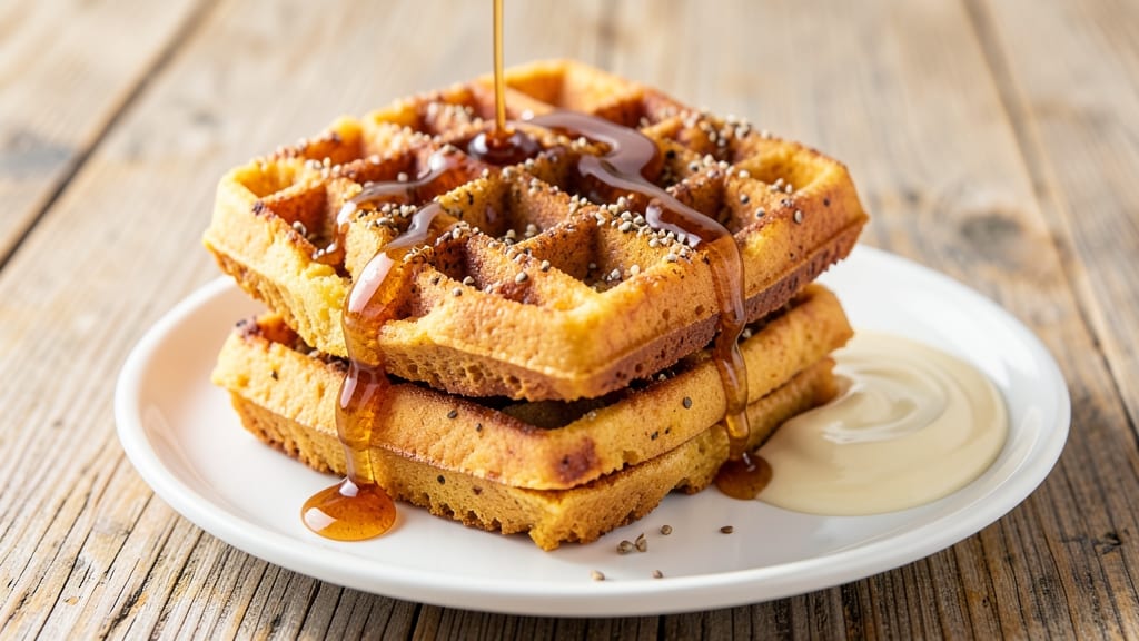 Sweet Potato Protein Waffle Recipe: Fluffy Breakfast Boost With 20g Protein
